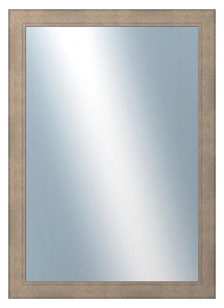 DANTIK - Zrkadlo v rámu, rozmer s rámom 50x70 cm z lišty ANDRÉ veľká bronz (3159)