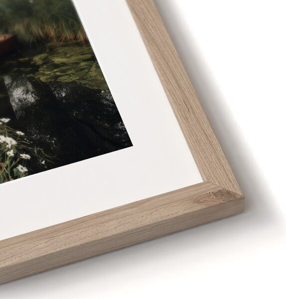 Tlačené obrazy v súprave 4 ks s rámom 30x30 cm Subtle Nature – Styler