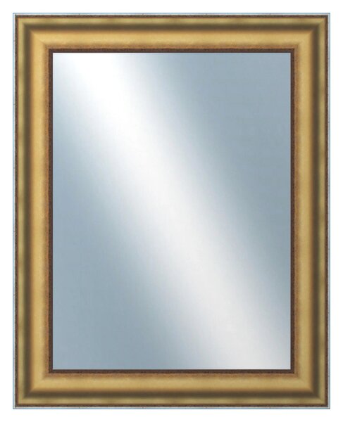 DANTIK - Zrkadlo v rámu, rozmer s rámom 40x50 cm z lišty DOPRODEJMETAL AU prohlá velká (3022)