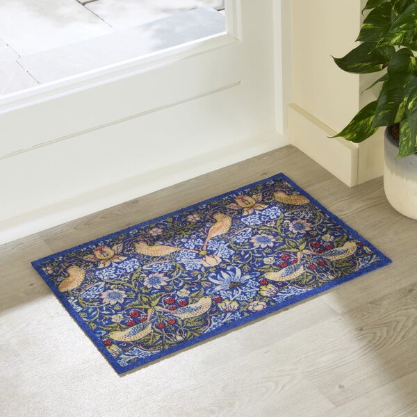 Rohožka 40x60 cm William Morris Strawberry Thief – Artsy Doormats