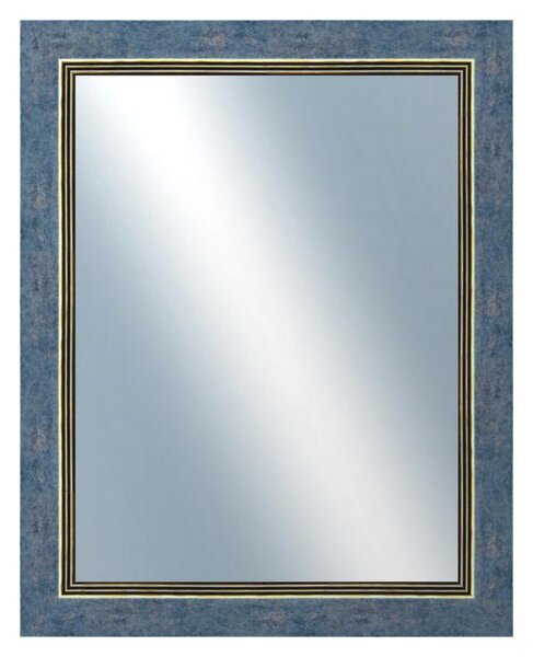 DANTIK - Zrkadlo v rámu, rozmer s rámom 40x50 cm z lišty CARRARA šedá (2949)