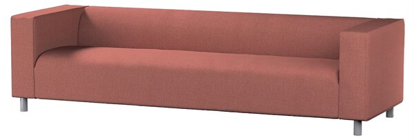 Poťah na sedačku Klippan (pre 4 osoby) farba produktu hnedá látka zapletaná
