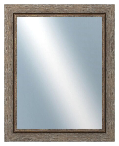 DANTIK - Zrkadlo v rámu, rozmer s rámom 40x50 cm z lišty CARRARA žltá (2895)