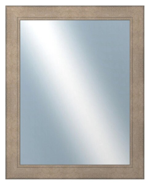 DANTIK - Zrkadlo v rámu, rozmer s rámom 40x50 cm z lišty ANDRÉ veľká bronz (3159)