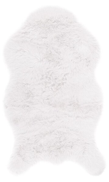 Biela umelá kožušina Tiseco Home Studio Sheepskin, 80 × 150 cm