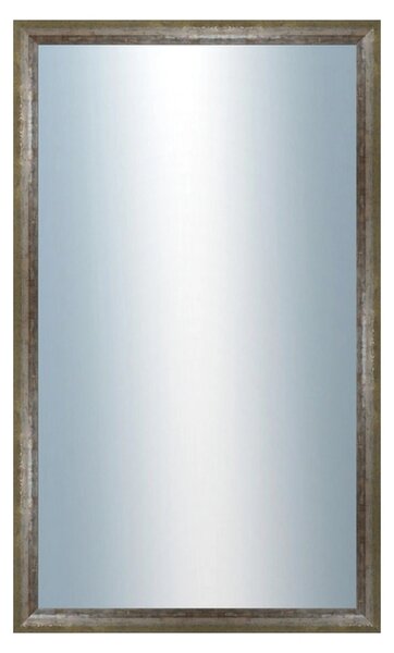 DANTIK - Zrkadlo v rámu, rozmer s rámom 60x100 cm z lišty NEVIS zelená (3054)