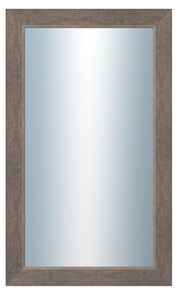 DANTIK - Zrkadlo v rámu, rozmer s rámom 60x100 cm z lišty TOMAS šedá veľká (3030)