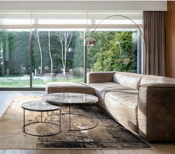 Béžový vlnený koberec 200x300 cm Eddy – Agnella
