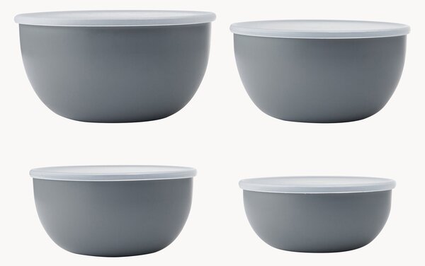 Misky na prípravu jedál's pokrievkami KitchenAid, 4 ks