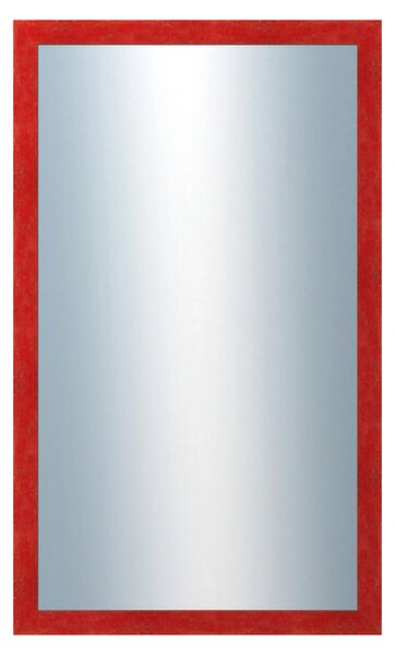 DANTIK - Zrkadlo v rámu, rozmer s rámom 60x100 cm z lišty RETRO červená (2534)