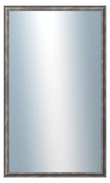 DANTIK - Zrkadlo v rámu, rozmer s rámom 60x100 cm z lišty TRITON cín (2146)