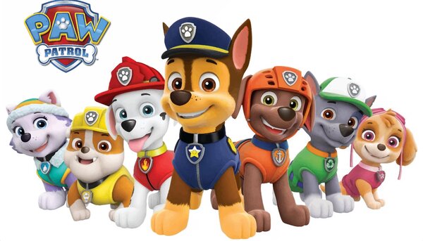 Samolepka na stenu "PAW patrol 3" 70x42,5 cm