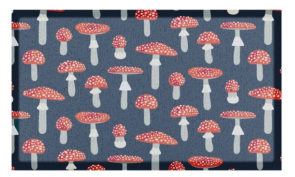 Rohožka 40x70 cm Agaric Mushroom – Artsy Doormats