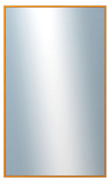 DANTIK - Zrkadlo v rámu, rozmer s rámom 60x100 cm z lišty Hliník oranžová (7269217)