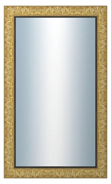 DANTIK - Zrkadlo v rámu, rozmer s rámom 60x100 cm z lišty PRAHA zlatá (2752)