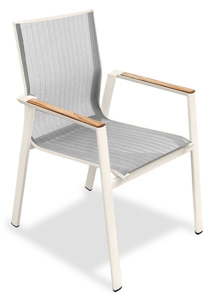 Aspen jedálenská stolička sivá