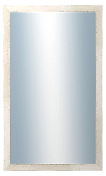 DANTIK - Zrkadlo v rámu, rozmer s rámom 60x100 cm z lišty RETRO biela (2531)