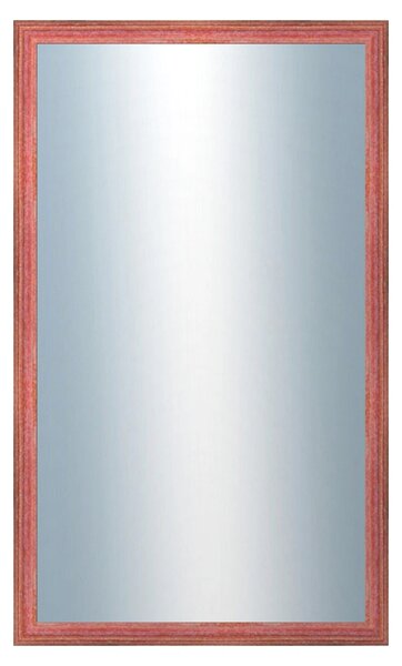 DANTIK - Zrkadlo v rámu, rozmer s rámom 60x100 cm z lišty LYON červená (2707)