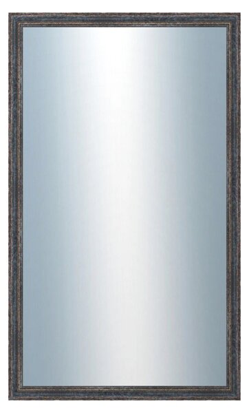 DANTIK - Zrkadlo v rámu, rozmer s rámom 60x100 cm z lišty LYON čierna (2705)