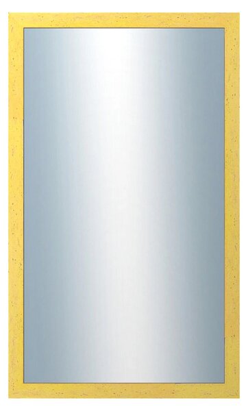 DANTIK - Zrkadlo v rámu, rozmer s rámom 60x100 cm z lišty RETRO žltá (2533)