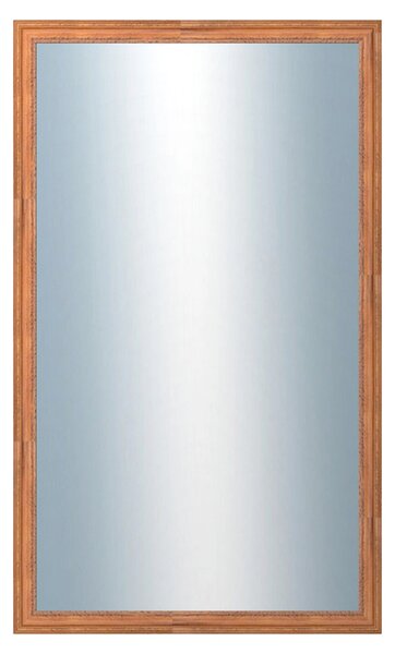 DANTIK - Zrkadlo v rámu, rozmer s rámom 60x100 cm z lišty LYON hnedá (2750)