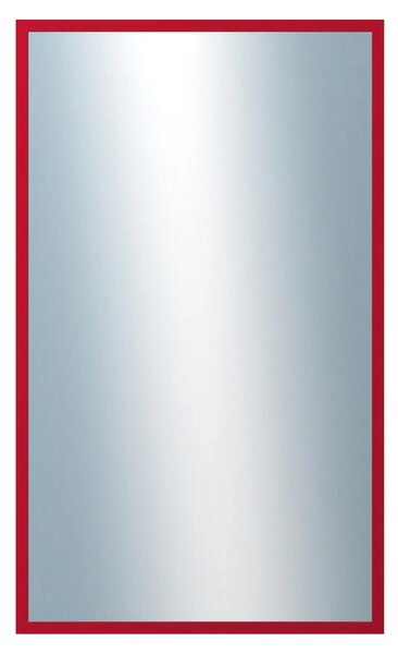 DANTIK - Zrkadlo v rámu, rozmer s rámom 60x100 cm z lišty PERLA červená lesklá (2878)