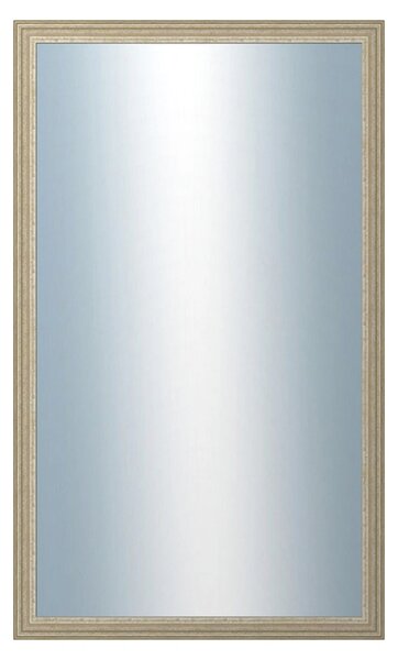 DANTIK - Zrkadlo v rámu, rozmer s rámom 60x100 cm z lišty LYON strieborná (2704)