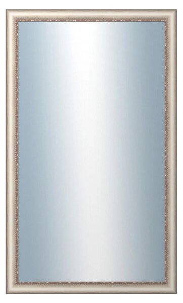 DANTIK - Zrkadlo v rámu, rozmer s rámom 60x100 cm z lišty PROVENCE biela (2652)