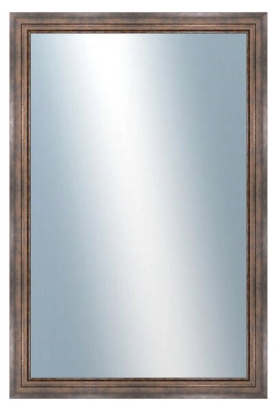 DANTIK - Zrkadlo v rámu, rozmer s rámom 60x120 cm z lišty TRITON široký meď (2951)