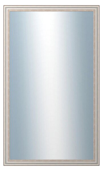 DANTIK - Zrkadlo v rámu, rozmer s rámom 60x100 cm z lišty TOULON biela veľká (2665)