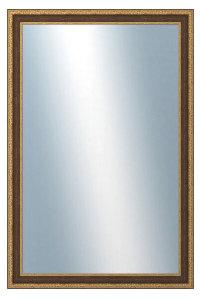DANTIK - Zrkadlo v rámu, rozmer s rámom 60x120 cm z lišty KLASIK hnedá (3004)