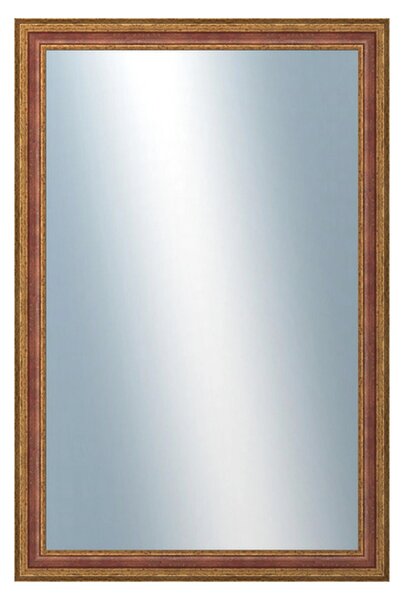 DANTIK - Zrkadlo v rámu, rozmer s rámom 60x120 cm z lišty HRAD červená (3006)