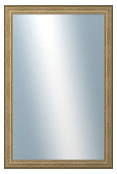 DANTIK - Zrkadlo v rámu, rozmer s rámom 60x120 cm z lišty HRAD strieborná patina (2823)