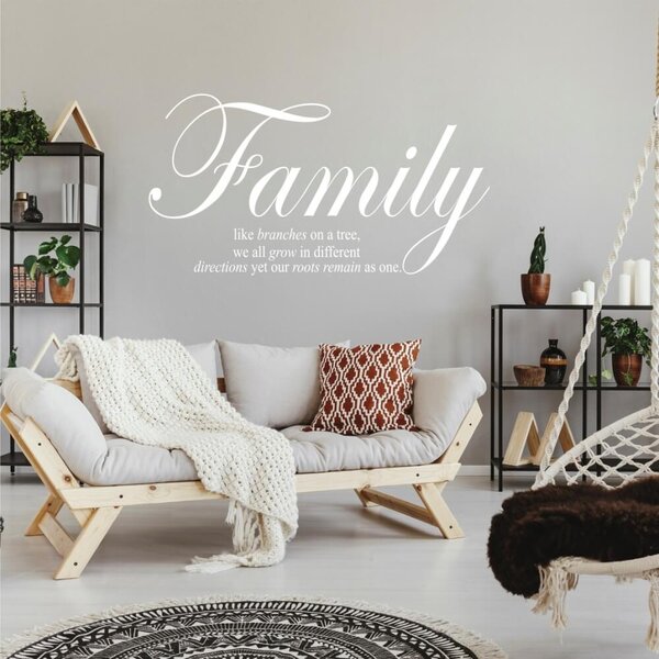 INSPIO-výroba darčekov a dekorácií - Nálepky - Family