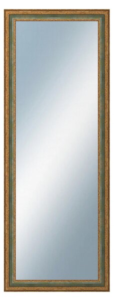 DANTIK - Zrkadlo v rámu, rozmer s rámom 60x160 cm z lišty HRAD zelená (3005)