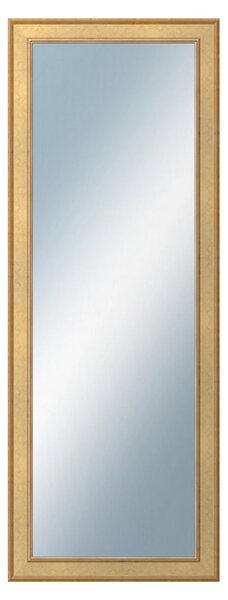 DANTIK - Zrkadlo v rámu, rozmer s rámom 60x160 cm z lišty TOOTH zlatá (2778)