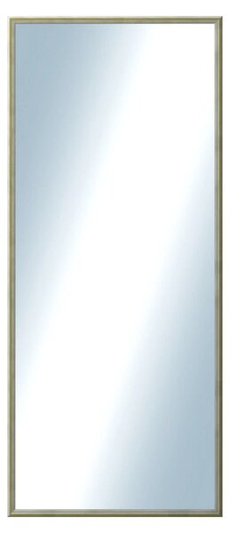 DANTIK - Zrkadlo v rámu, rozmer s rámom 60x140 cm z lišty Y-ka žltá linka (3127)