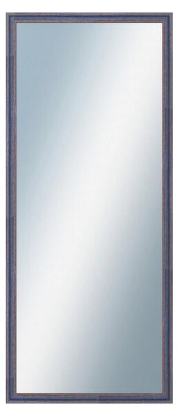 DANTIK - Zrkadlo v rámu, rozmer s rámom 60x140 cm z lišty LYON modrá (2668)