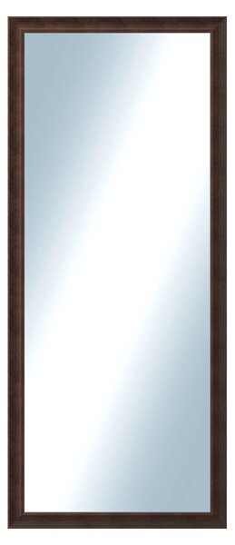 DANTIK - Zrkadlo v rámu, rozmer s rámom 60x140 cm z lišty KOSTELNÍ malá hnedá (3165)