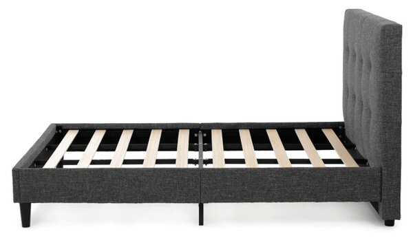 Manželská posteľ sivá 160x200 cm BED-M160 GREY2