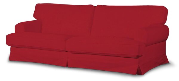 Poťah na sedačku Ekeskog (nerozkladacia) farba produktu červená látka zapletaná