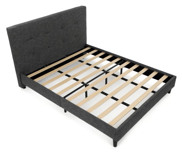 Manželská posteľ sivá 160x200 cm BED-M160 GREY2