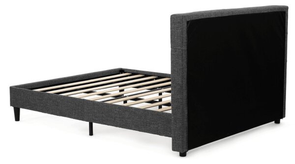 Manželská posteľ sivá 160x200 cm BED-M160 GREY2