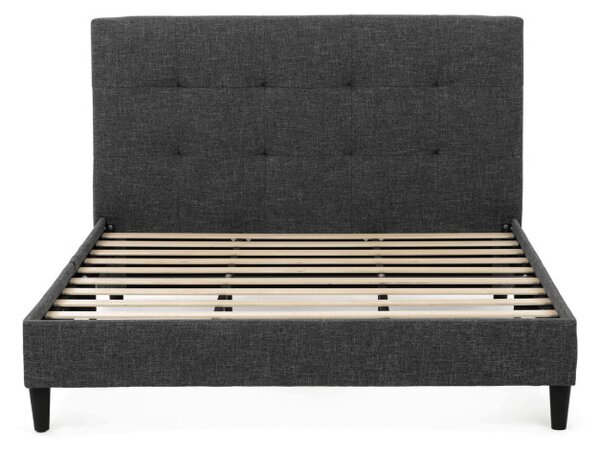 Manželská posteľ sivá 160x200 cm BED-M160 GREY2