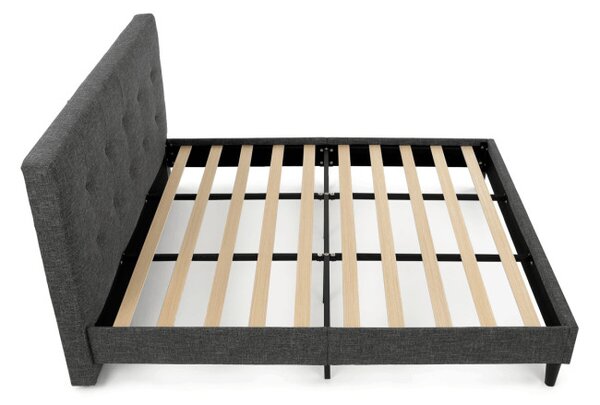 Manželská posteľ sivá 180x200 cm BED-M180 GREY2