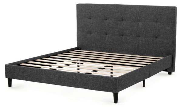 Manželská posteľ sivá 180x200 cm BED-M180 GREY2