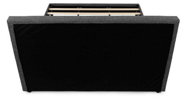 Manželská posteľ sivá 180x200 cm BED-M180 GREY2