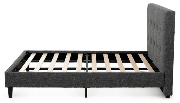 Manželská posteľ sivá 180x200 cm BED-M180 GREY2