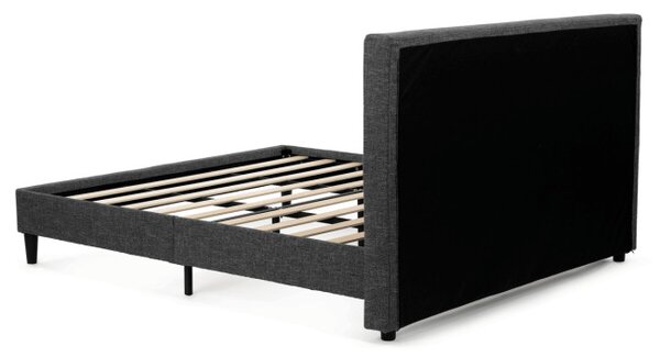 Manželská posteľ sivá 180x200 cm BED-M180 GREY2