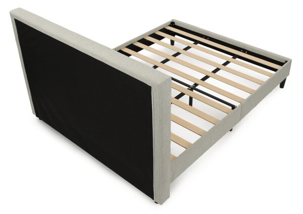 Manželská posteľ béžová 180x200 cm BED-M180 CRM2